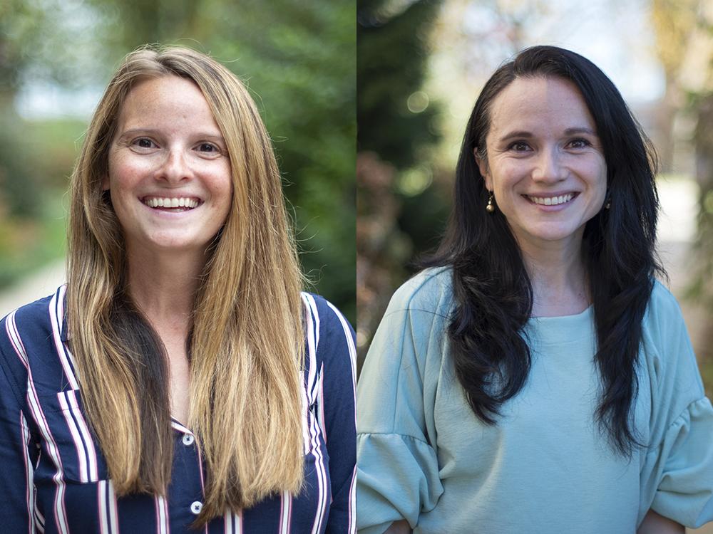 Brandi Gaertner (left) and Marcela Suarez (right)